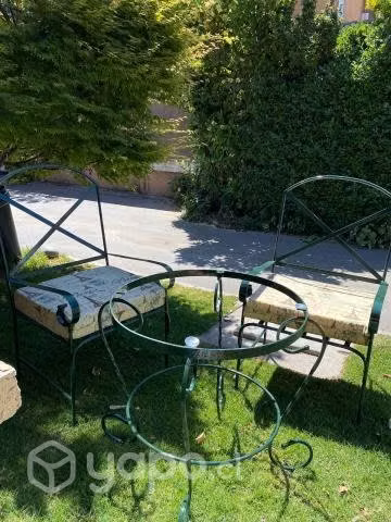 Mueble de terraza en Fierro Forjado