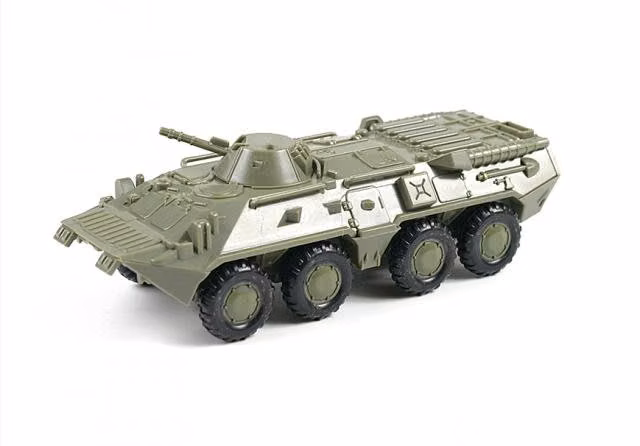 Maqueta Armable De Tanqueta Rusa Btr-80, 1/72
