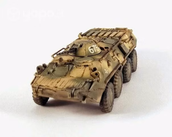 Maqueta Armable De Tanqueta Rusa Btr-80, 1/72
