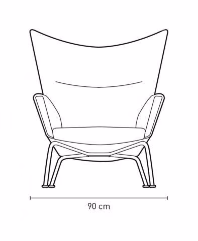 Sillon Wing Hansen Turqueza IZ