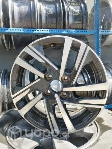 Llanta de Aluminio Peugeot aro 16 4x108 - Imagen 3