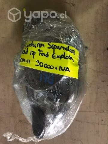 Cinturón seguridad delantero izq Ford Explorer