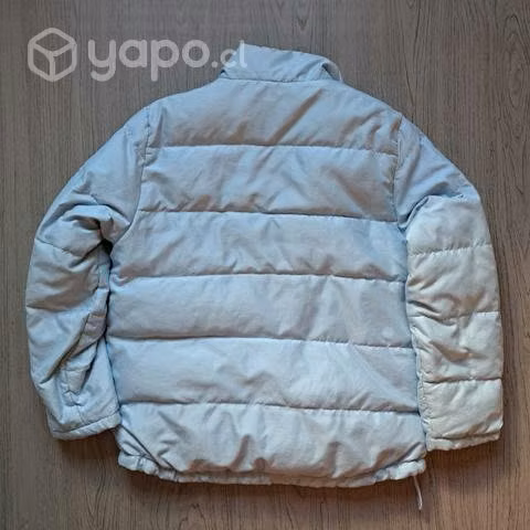 Casaca Parka Puffer Aeropostale celeste - Imagen 5