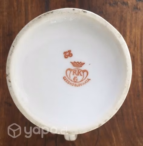 Taza de café. Porcelana checa,Tom & Jerry. Vintage - Imagen 6