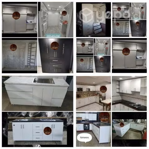 Muebles a medida y standard, cocina dormitorio