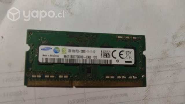 Memoria ram notebook