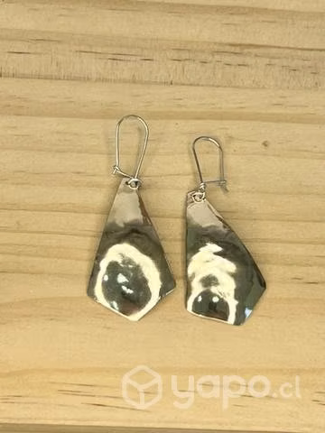 Aros artesanales de Alpaca- Cobre-Bronce - Imagen 3