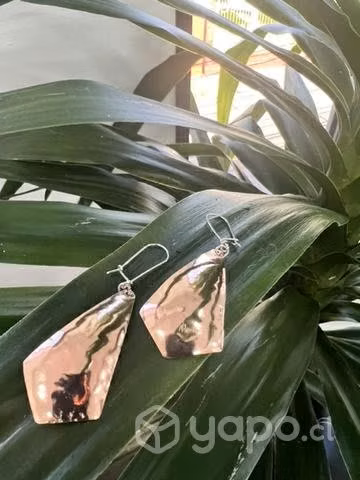 Aros artesanales de Alpaca- Cobre-Bronce - Imagen 5
