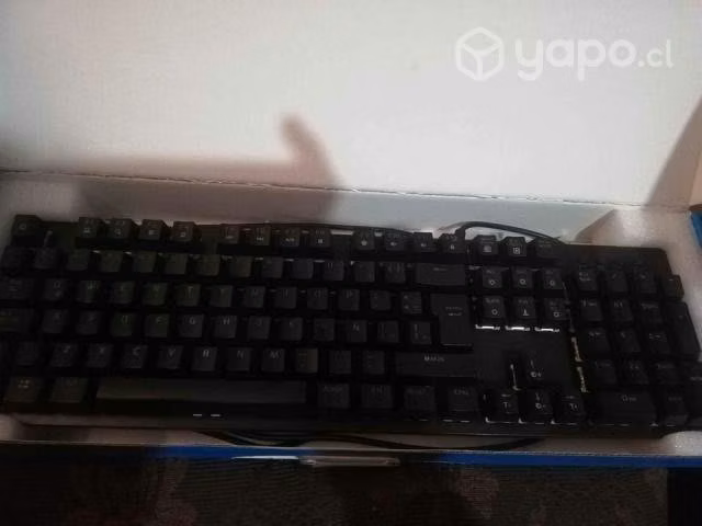 Teclado Gamer HP GK100 blue