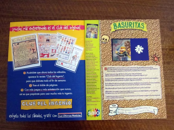 Album "Basuritas" Año 1999 Por Salo Original
