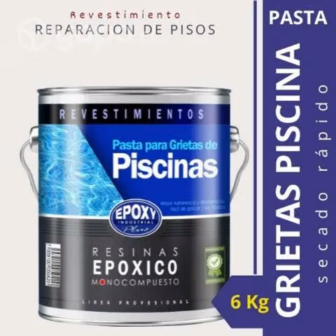 Pasta de piscina para grietas