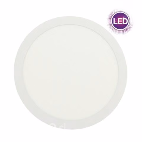 Foco LED Panel De 24 Watts Luz Calida 220 V