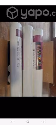 Papel mural lavable color gris claro