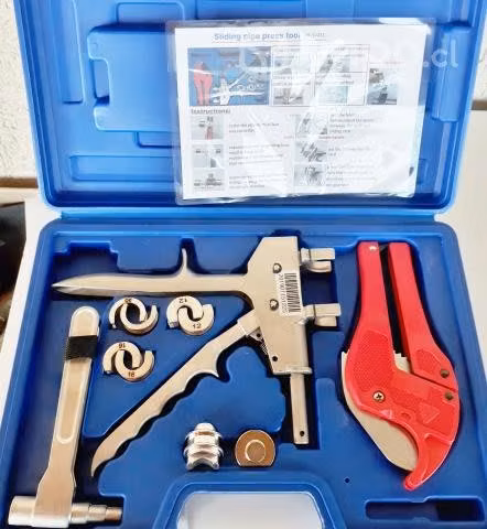Kit pex - prensa + expandidor + tijera