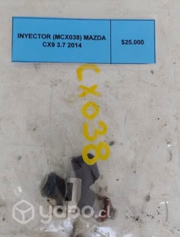 Inyector (MCX038) Mazda CX9 3.7 2014