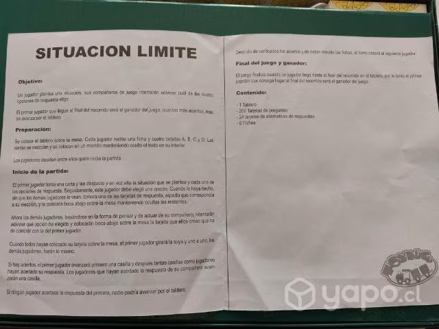 Situación Limite juego de mesa - Imagen 4