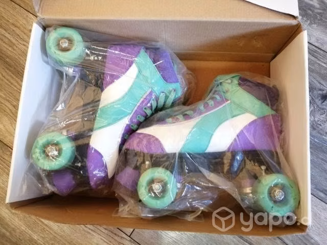 Patines 4 ruedas, Talla 38 mujer.