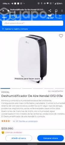 DesHumidificador de ambiente