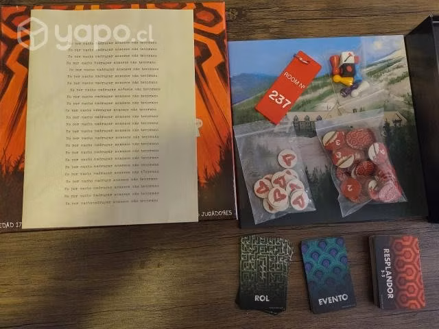 Juego de mesa Resplandor