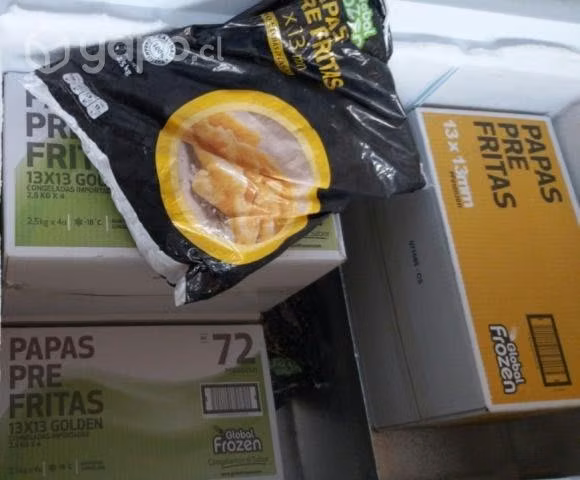 Papas prefritas congeladas