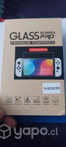 Vidrio Protector nintendo Swicth Oled