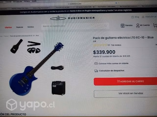 Guitarra eléctrica pack