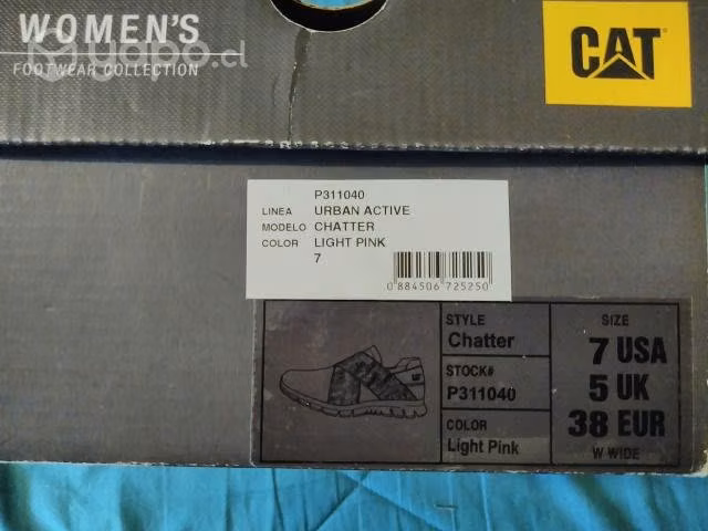 Zapatilla Cat casual Mujer