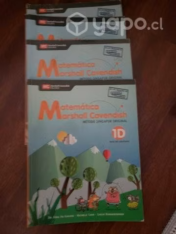 Libros matemáticas primero básico