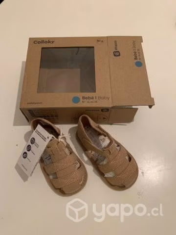 Sandalia nueva para bebé SIN USO