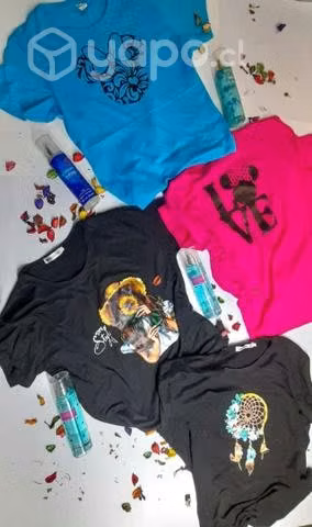Poleras unisex varios diseños