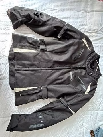 Chaqueta moto mujer