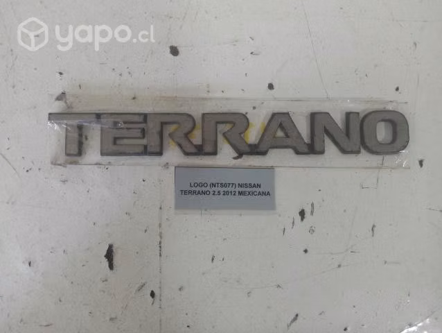 Logo (NTS077) Nissan Terrano 2.5 2012 Mexicana