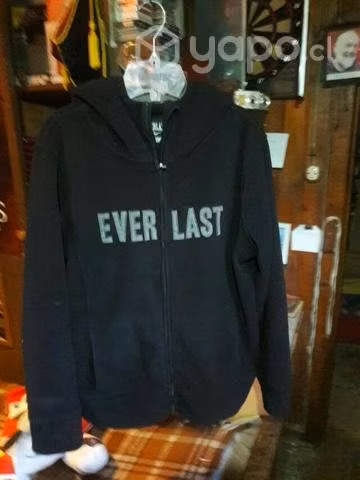 Poleron deportivo de polar Everlast hombre talla M