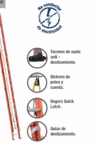 Escalera Telescopica Cuprum Nueva