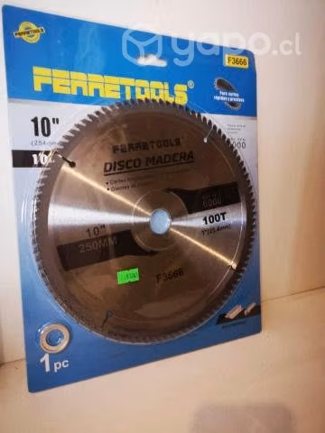 Disco madera 10"