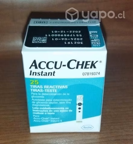 Cintas accu-check instant
