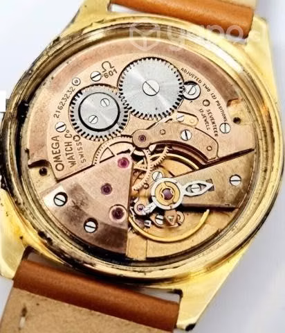 Antiguo Reloj Omega Geneve Mecánico Cuerda