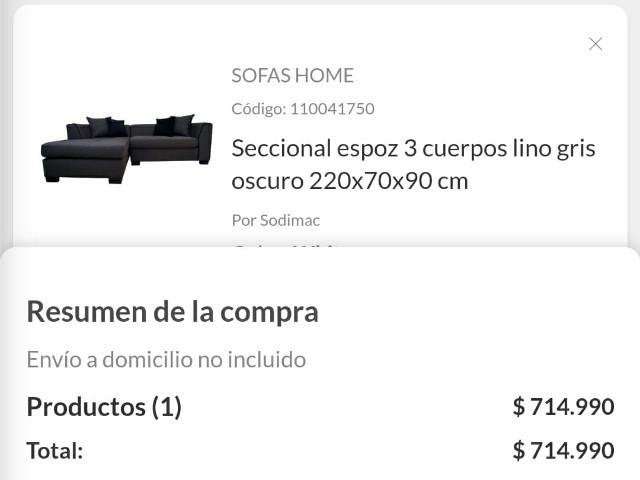 Sofá estilo moderno - Imagen 5