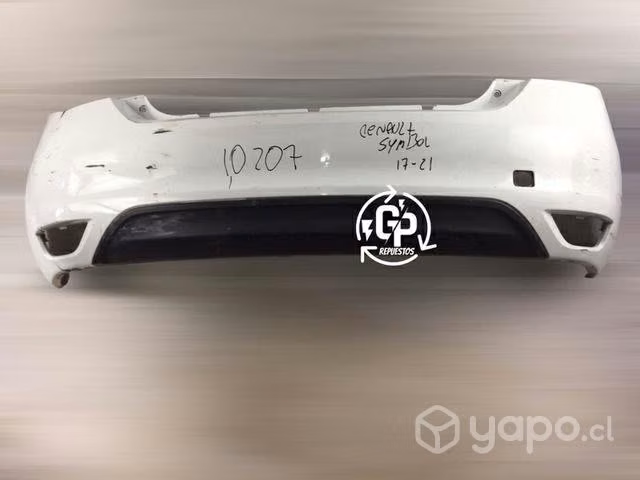 Parachoque Trasero Renault Symbol 2017 2021