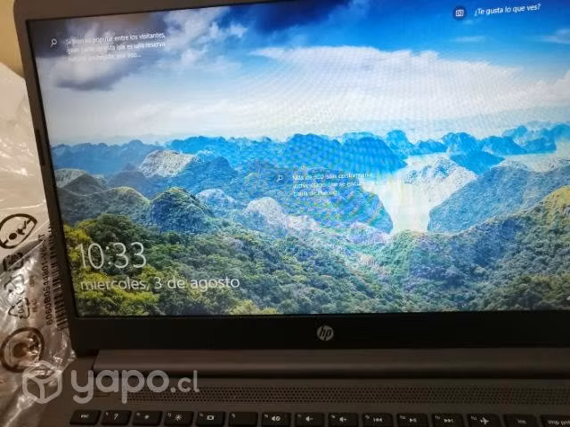 notebook de HP nuevo