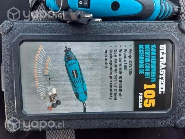 Atornillador nuevo 150 watts con accesorios