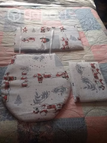 Juego de baño hecho a mano, 3 piezas