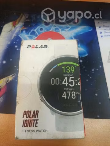 Reloj Deportivo Polar Ignite Negro