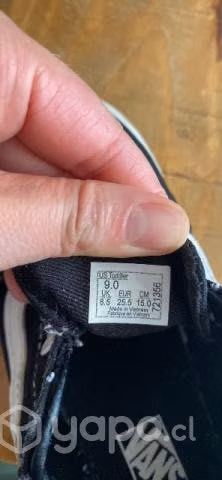Zapatillas vans niña talla 25.5