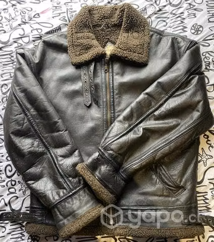 Chaqueta cuero Pierre Cardin