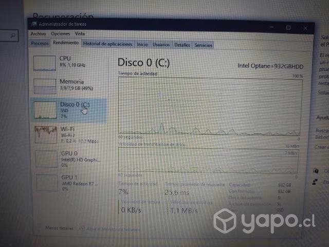 Notebook hp en buen estado, todo funcionando