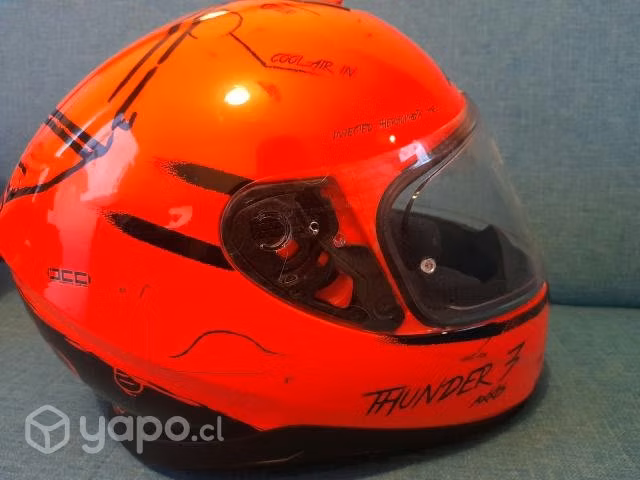 Casco moto axxis thunder 3 dot