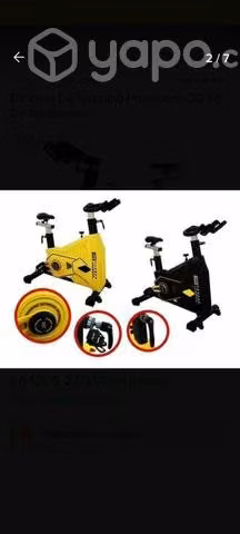 Bicicleta spinning profesional 20 kg resistencia