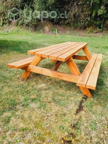 Mesa madera exterior