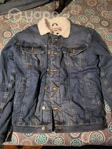 Chaqueta mezclilla con chiporro Lee